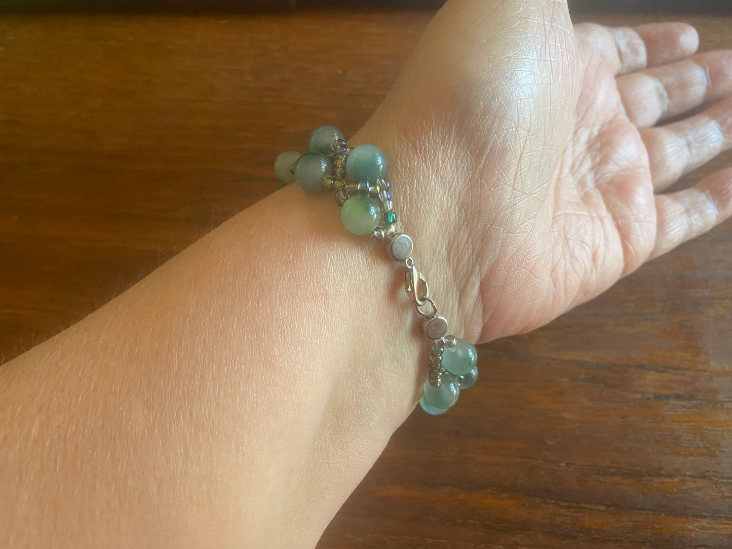 Hand made Spring bead bracelet