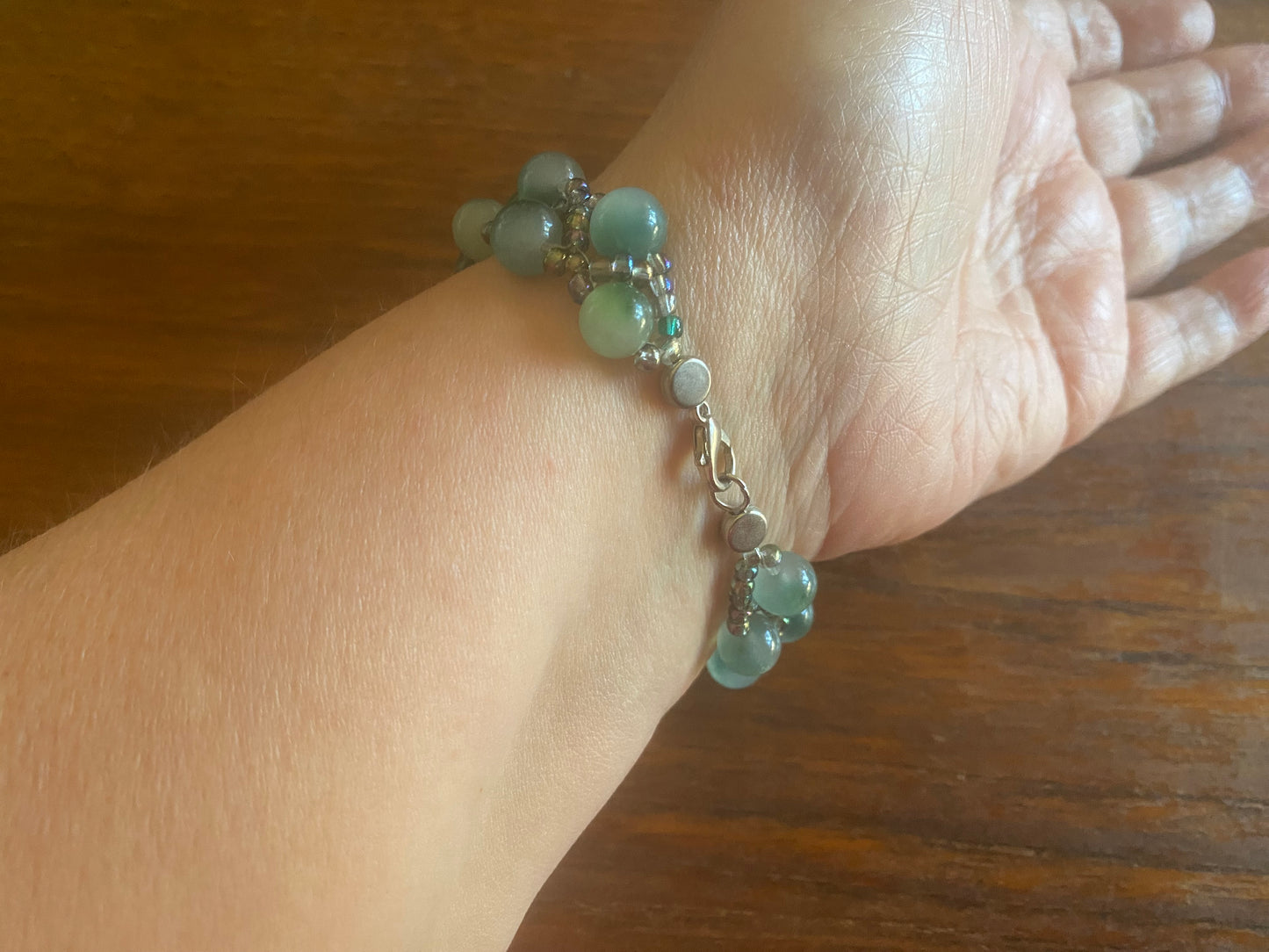 Hand made Spring bead bracelet