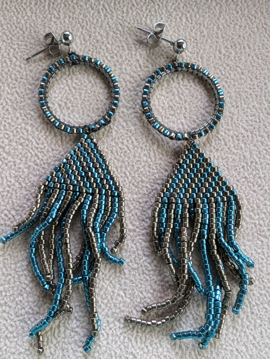 Tasseled earrings